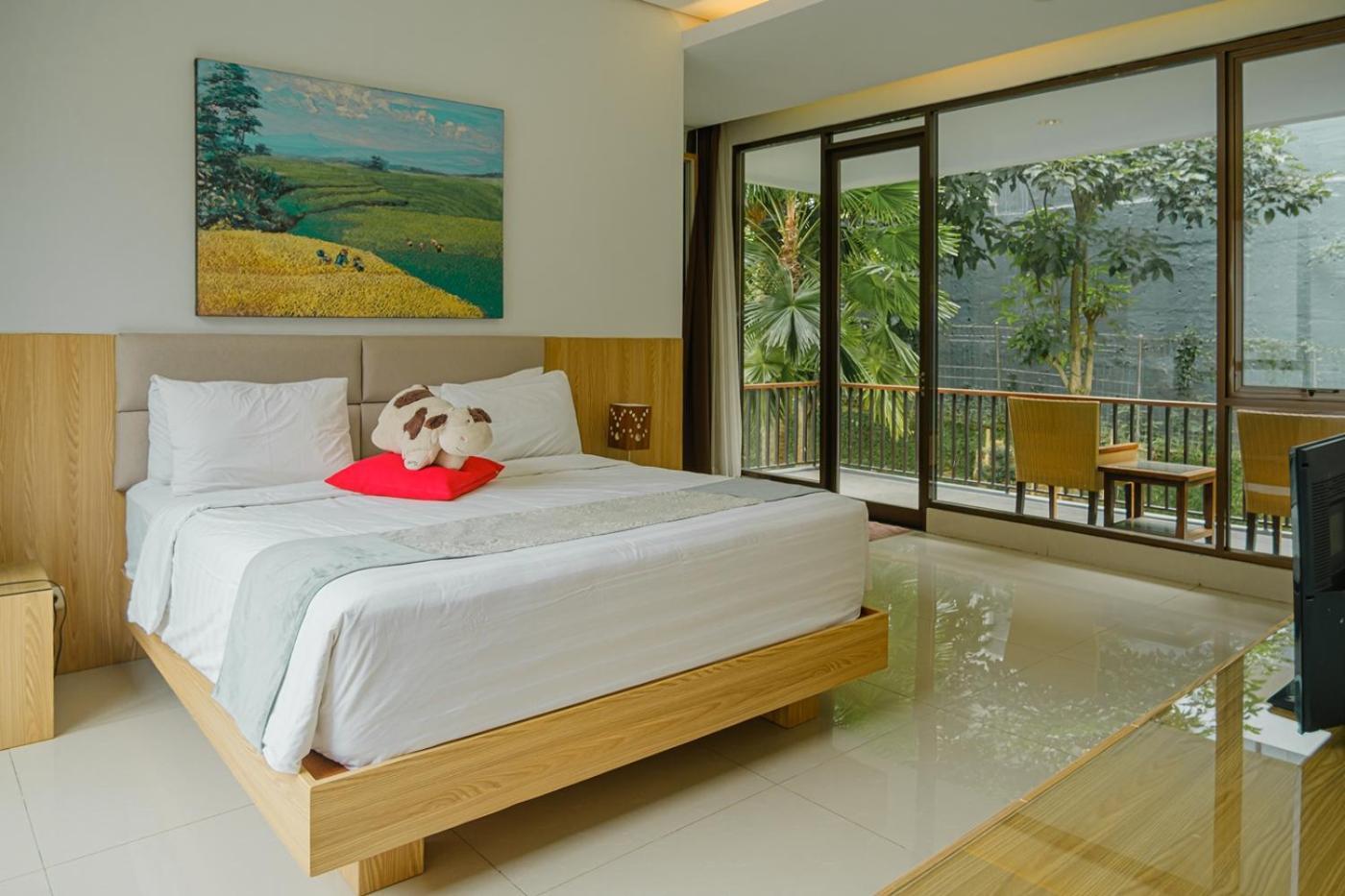 Oyama City View Villa 4 Bedrooms With A Private Swimming Pool Bandung Kültér fotó